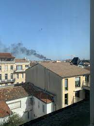 Bordeaux : le panache de fumée était dû à un incendie lors de travaux