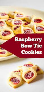 I wanted a cookie that would . Raspberry Bow Tie Cookies Recipes Desserts Cookie Recipe For Kids Cookie R Bo Cookie Exchange Recipes Cookie Exchange Recipes Easy Dessert Recipes