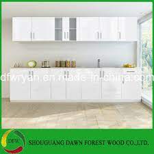 china high gloss white kitchen cabinet