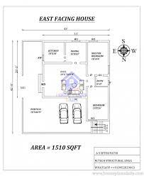 East Facing Vastu Plan House Plans