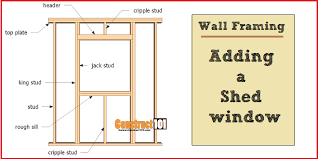 Wall Framing Adding A Shed Window