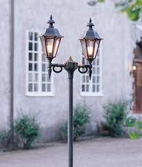 Exterior Twin Lantern For Lamp Post