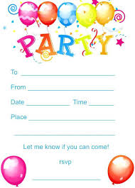Birthday Party Invitation Email Format Bash Invitations 2 Intapapssan