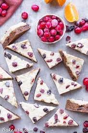 homemade healthy cranberry bliss bars