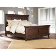 Porter Queen Panel Bed In Rustic Brown