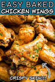 The secret is to parboil the wings which will cook off some. Baked Chicken Wings Recipe Sugar And Soul Co