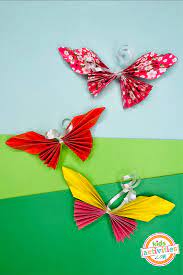 how to make a paper erfly craft