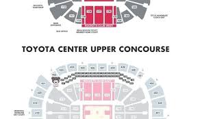 Toyota Center Seating Map Kissgolf Co