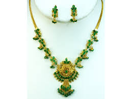 Jewellery Designs Emerald Necklace Designs