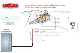 Les paul humbucker wiring diagram. Throbak Push Pull Phase Wiring Throbak