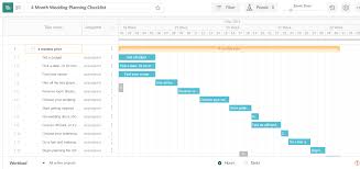 4 Month Wedding Planning Checklist Excel Template Free