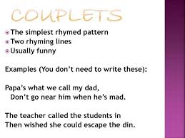 ppt couplets powerpoint presentation