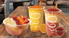 What is Jamba Juice boba made of?