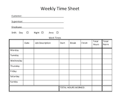 Free Time Card Templates Template Lab Sheet Excel Timeline 2018