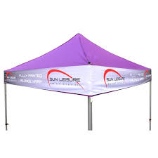 360 degree tent roof banner custom
