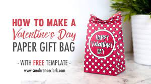 diy valentine s day paper gift bags