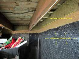 If you don't do this correctly you'll be exposing your family to dangerous mold exposure. Insulating A Basement Wall Dewatering Material And Roxul Basement Walls Home Maintenance Tech Company Logos