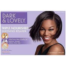 2 x dark and lovely no lye hair relaxer