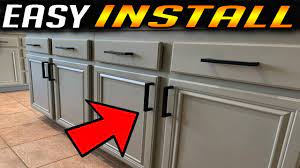 kitchen cabinet handles easy diy