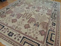 9x12 geometric fl oriental area rug
