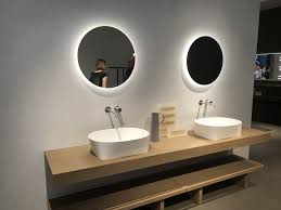 gorgeous round led bathroom mirror ideas
