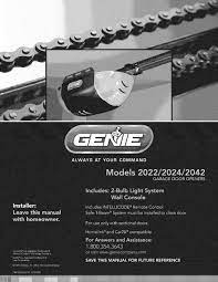 genie 2042 installation manual