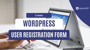 how to create a user registration form
