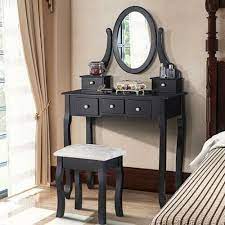 used bedroom dressing vanity table set