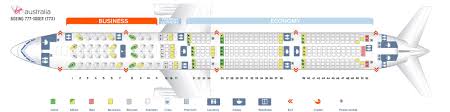Every seat is equipped with a regular 110v ac power port in first class and business. Seat Map And Seating Chart Boeing 777 300er Virgin Australia