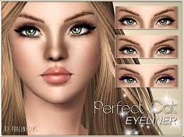 the sims resource perfect cat eyeliner