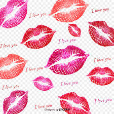 love red lips kiss lips clipart