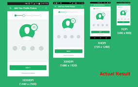 Xml Layout Design For Android Device Having Different Screen