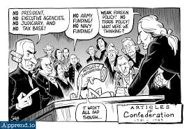 the articles of confederation for apush