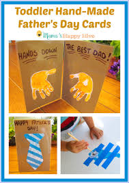 toddler hand made father s day cards