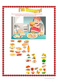 i m hungry english esl worksheets for