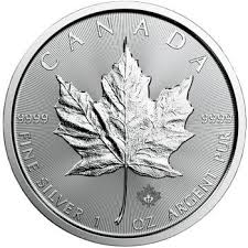 Canadian Silver Maple Leaf Bullion Coin