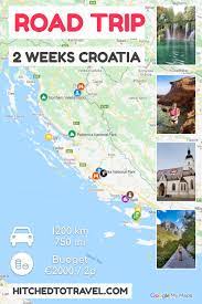 road trip croatia 2 week itinerary