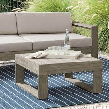 Portside Outdoor Square Coffee Table