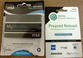 vanilla debit card