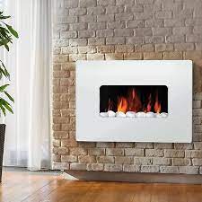 Widescreen Electric Fire Fireplace Wall