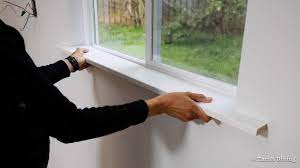 how to install interior window trim