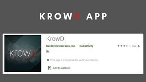 krowd app makes employee life at darden
