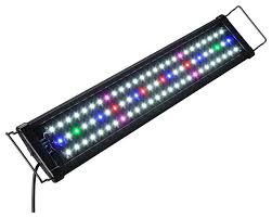 24 Led Aquarium Light Multi Color Full Spectrum Fit 24 35 Fish Tank Freshwater Contemporary Fish Supplies By Yescom