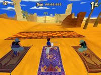 aladdin magic carpet racing release