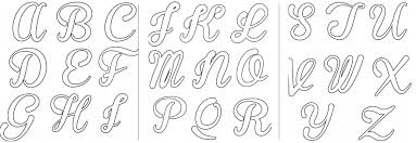 En cada letra aparecen diferentes modelos de moldes de letras que puede utilizar para sus trabajos. 7 Moldes De Letras Em Eva Gratuitos Ideias Incriveis Para Se Inspirar