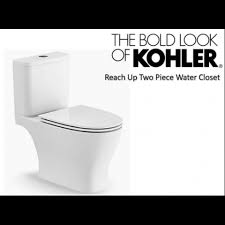 kohler reach up two piece toilet with