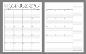 Free Printable 2018 Monthly Calendar Premieredance