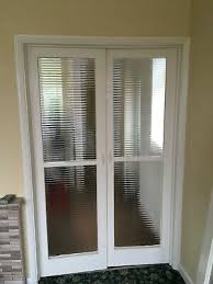 Pair Of Internal White Reeded Glass