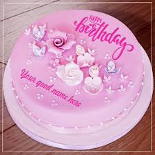 Find birthday cakes for girls from the huge collection here. Do You Want To Wish Someone A Happy Birthday In Different Way You Can Create A Happy Birthday Ca 60th Birthday Cakes Pink Birthday Cakes Birthday Cake Writing