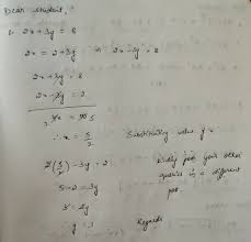 Linear Simultaneous Equation